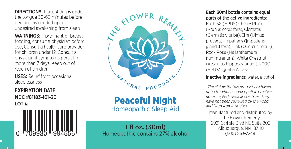 Pill image for The Flower Remedy Natural Products Peaceful Night