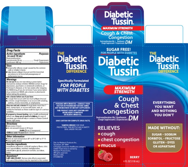 Pill image for Diabetictussin Dm Max Strength 61787-515