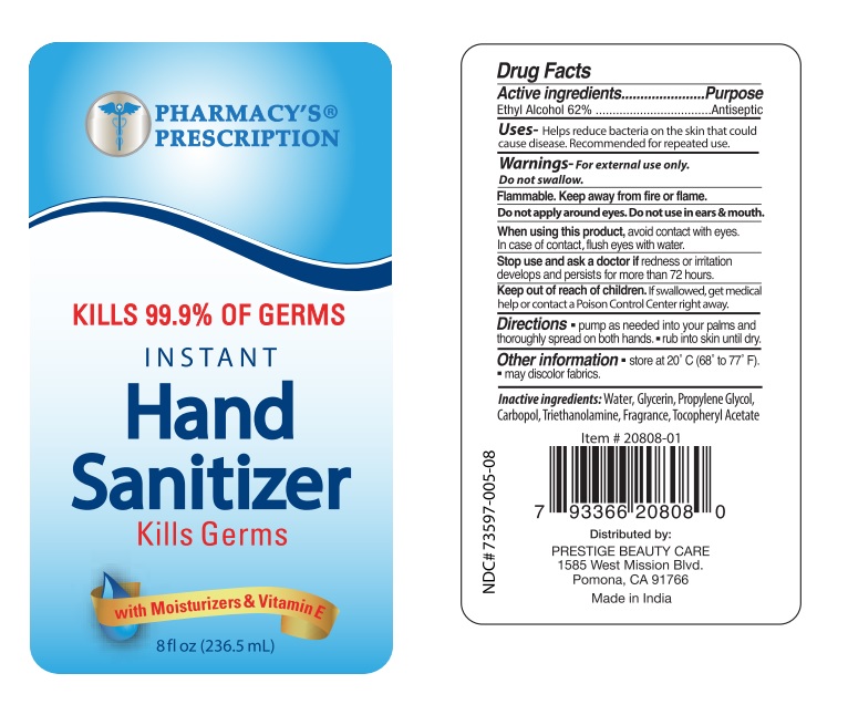 Pill image for Pharmacys Prescription Hand Sanitizer