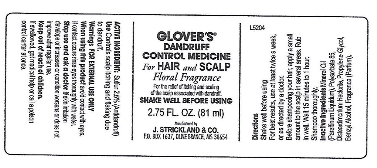 Pill image for Glover's Dandruff Control Med., Floral