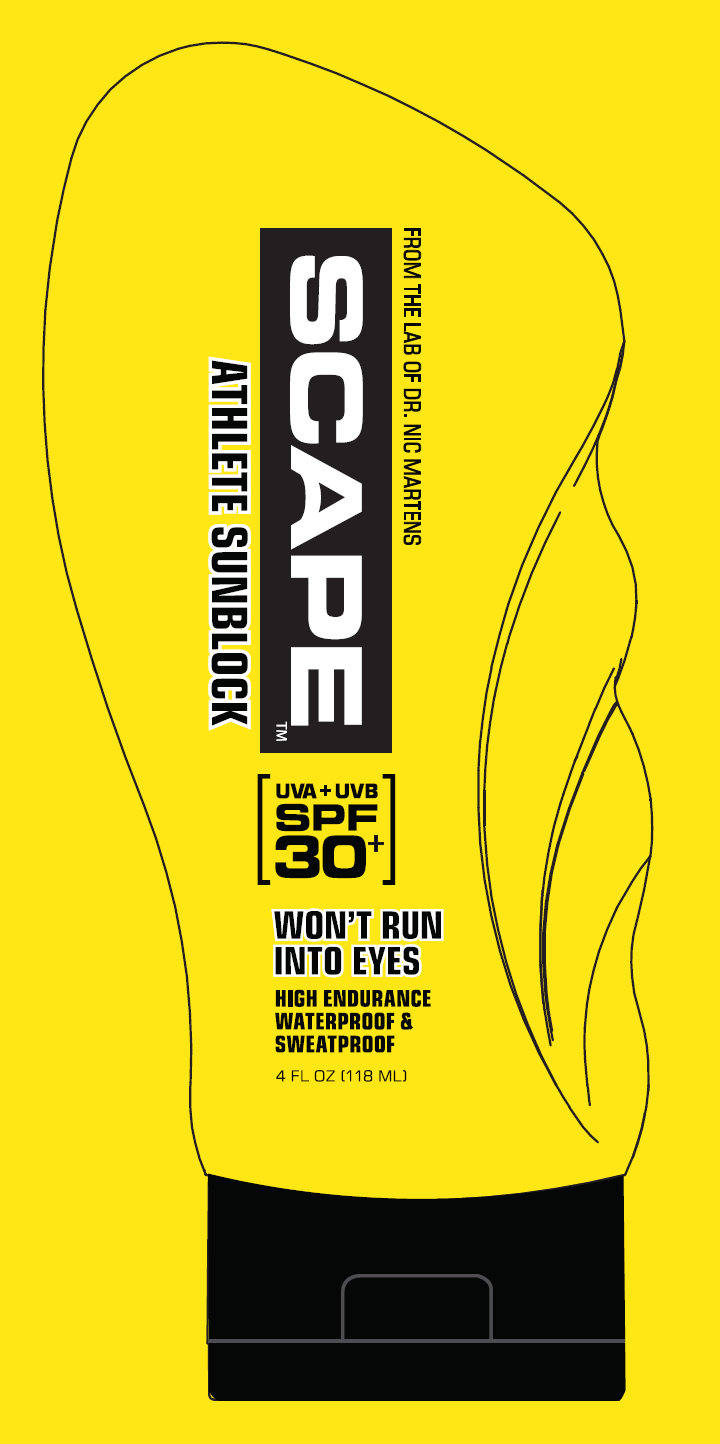 Pill image for Scape Spf 30+ Athlete Sunblock