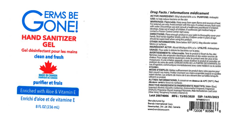 Pill image for Germs Be Gone Hand Sanitizers