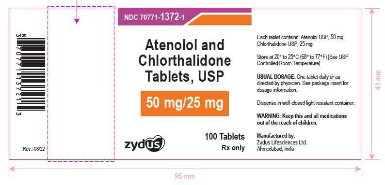 Pill image for Atenolol And Chlorthalidone Tablets, Usp