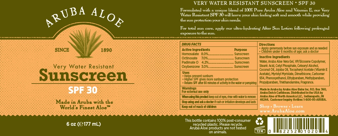 Pill image for Aruba Aloe Very Water Resistant Sunscreen Spf