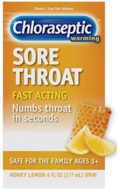 Pill image for Chloraseptic Warming Sore Throat Spray