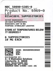 Pill image for Bisacodyl Suppositories