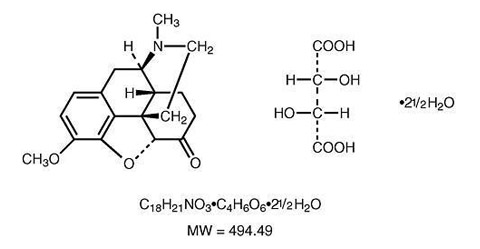 Pill image for Hydrocodone Bitartrate And Acetaminophen Tablets, Usp Cii