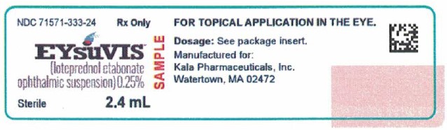 Pill image for These Highlights Do Not Include All The Information Needed To Use Eysuvis™ Safely And Effectively. See Full Prescribing Information For Eysuvis.