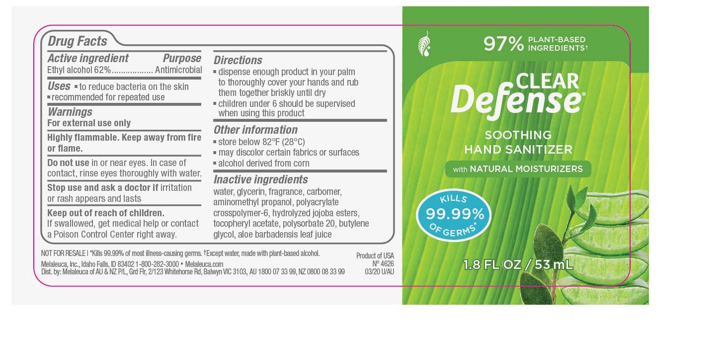 Pill image for Clear Defense Hand Gel