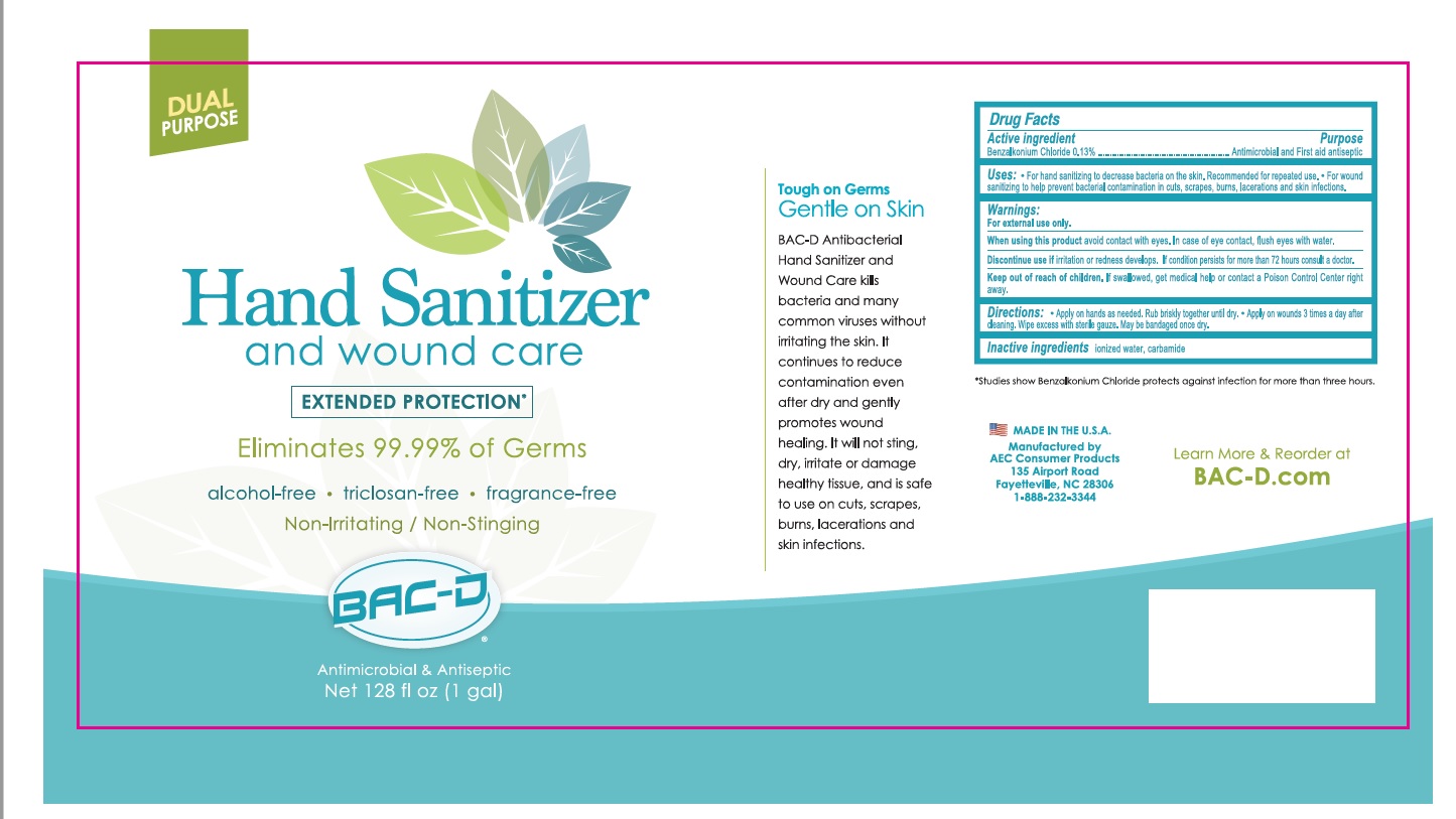 Pill image for Bac-d hand And Wound Sanitizer