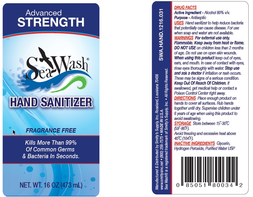 Pill image for Sea Wash Hand Sanitizer 16oz (474 Ml)