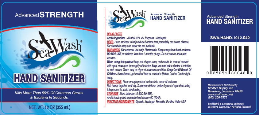 Pill image for Sea Wash Hand Sanitizer 12oz (355 Ml)