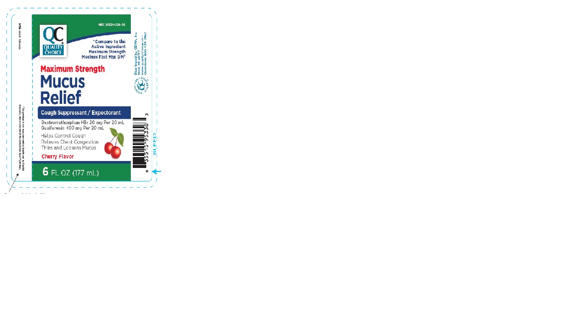 Pill image for Qch Maximum Strength Mucus Relief Dm 628