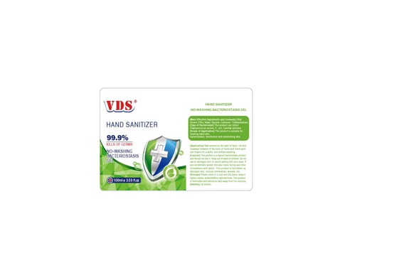 Pill image for Vds Hand Sanitizer No-washing Bacteriostasis Gel