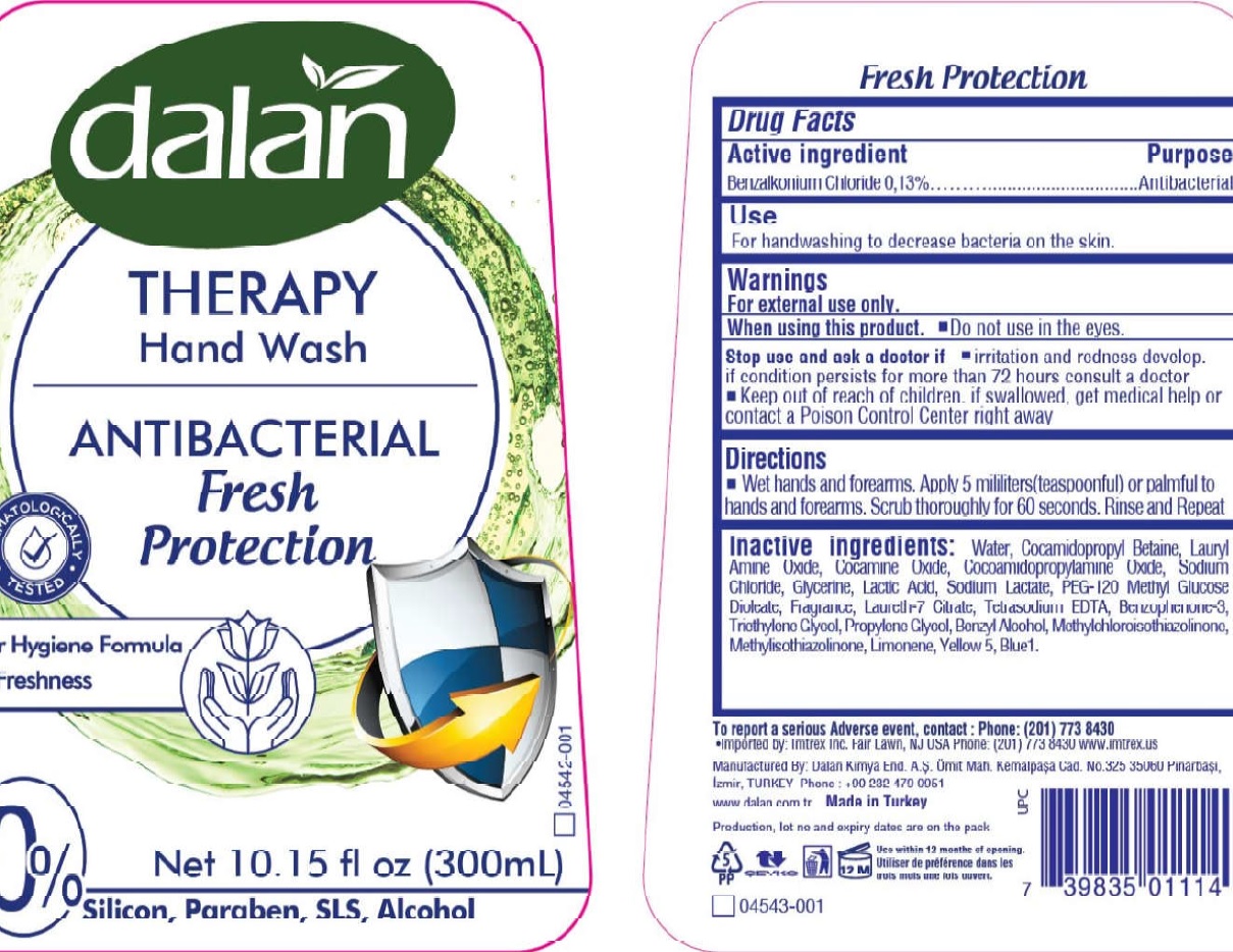 Pill image for Dalan Therapy Antibacterial Hand Wash, Fresh Protection
