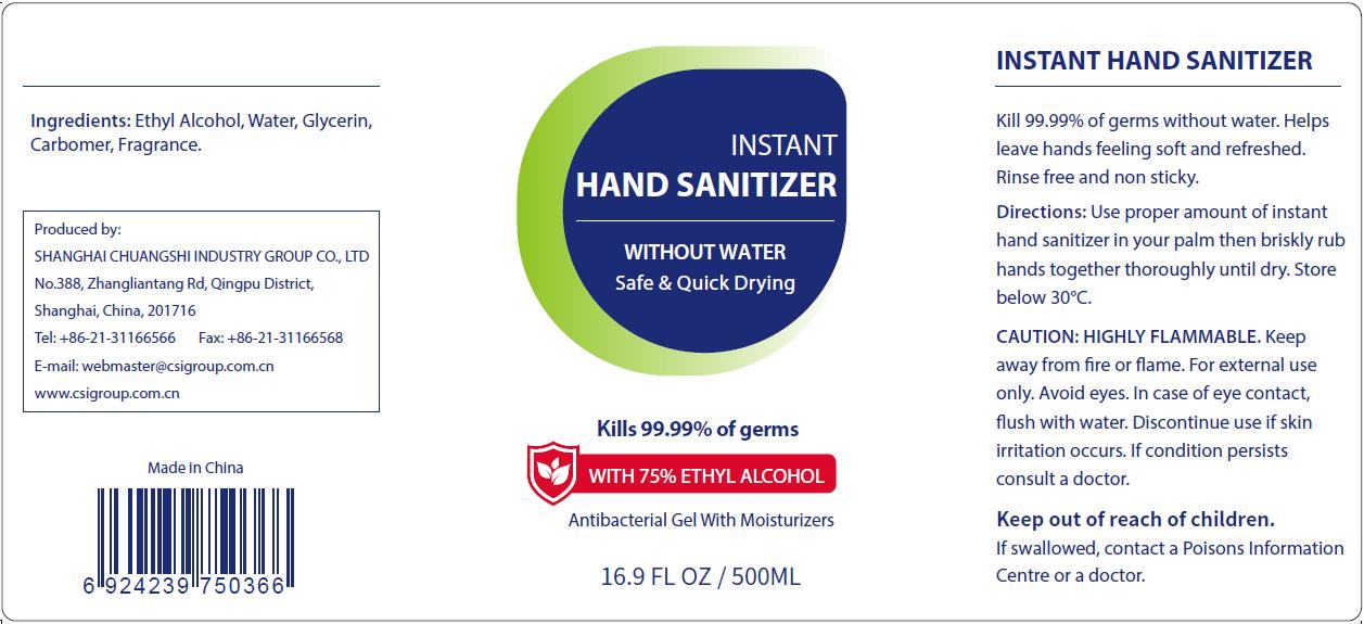 Pill image for Instant Hand Sanitizer, 500ml
