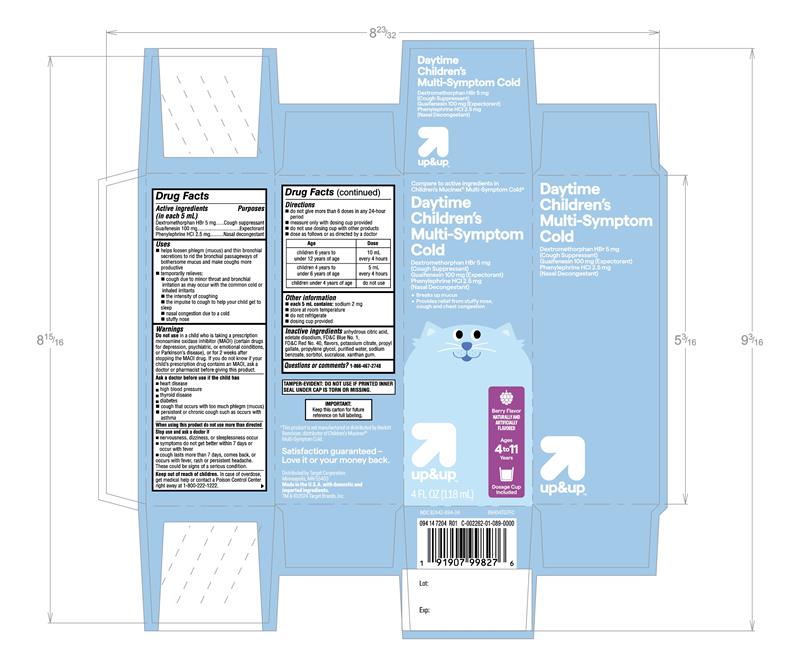 Pill image for Up&up Daytime Children's Multi-symptom Cold
