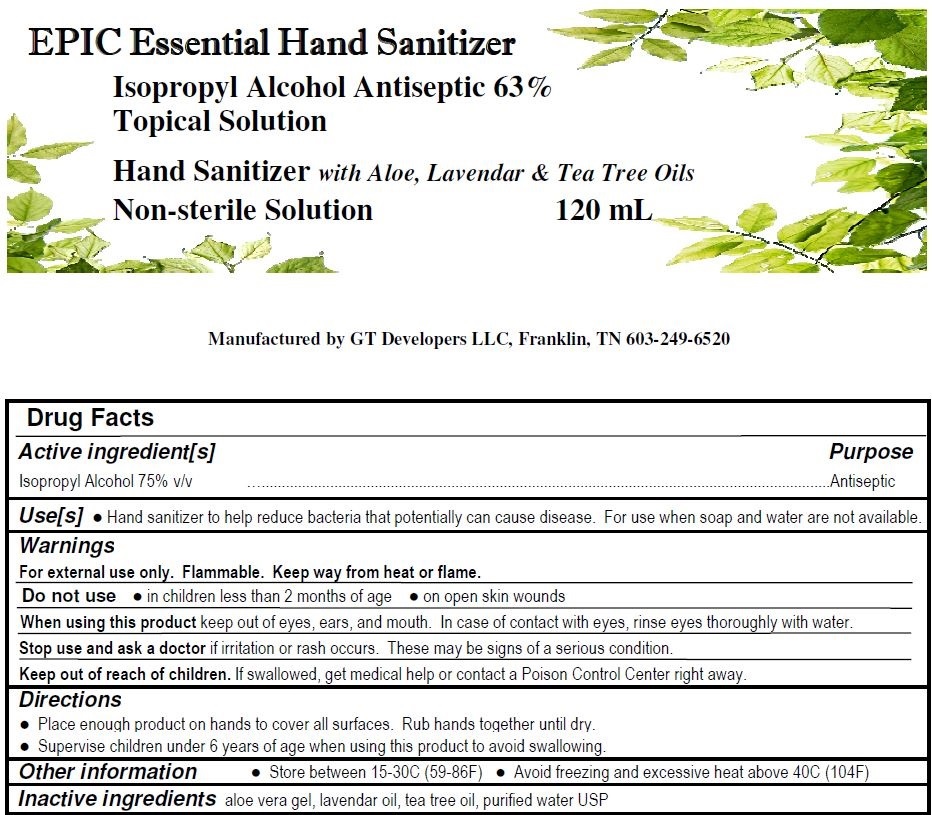 Pill image for essential hand sanitizer