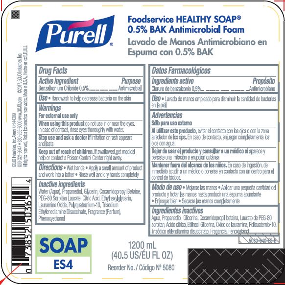 Pill image for Purell Foodservice Healthy Soap™ 0.5% Bak Antimicrobial Foam
