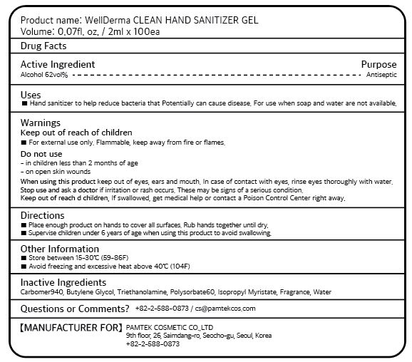 Pill image for Pamtex Cosmetic Co., Ltd - Wellderma Clean Hand Sanitizer Gel