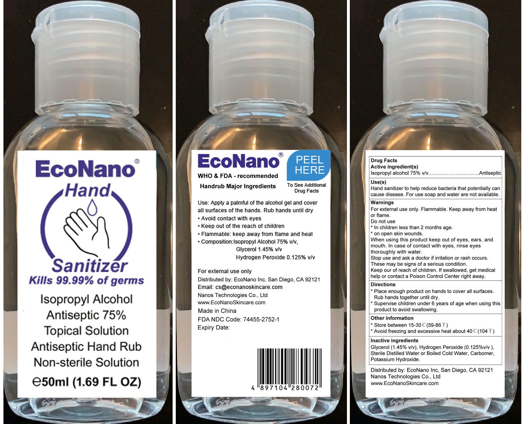 Pill image for 50ml Hand Sanitizer