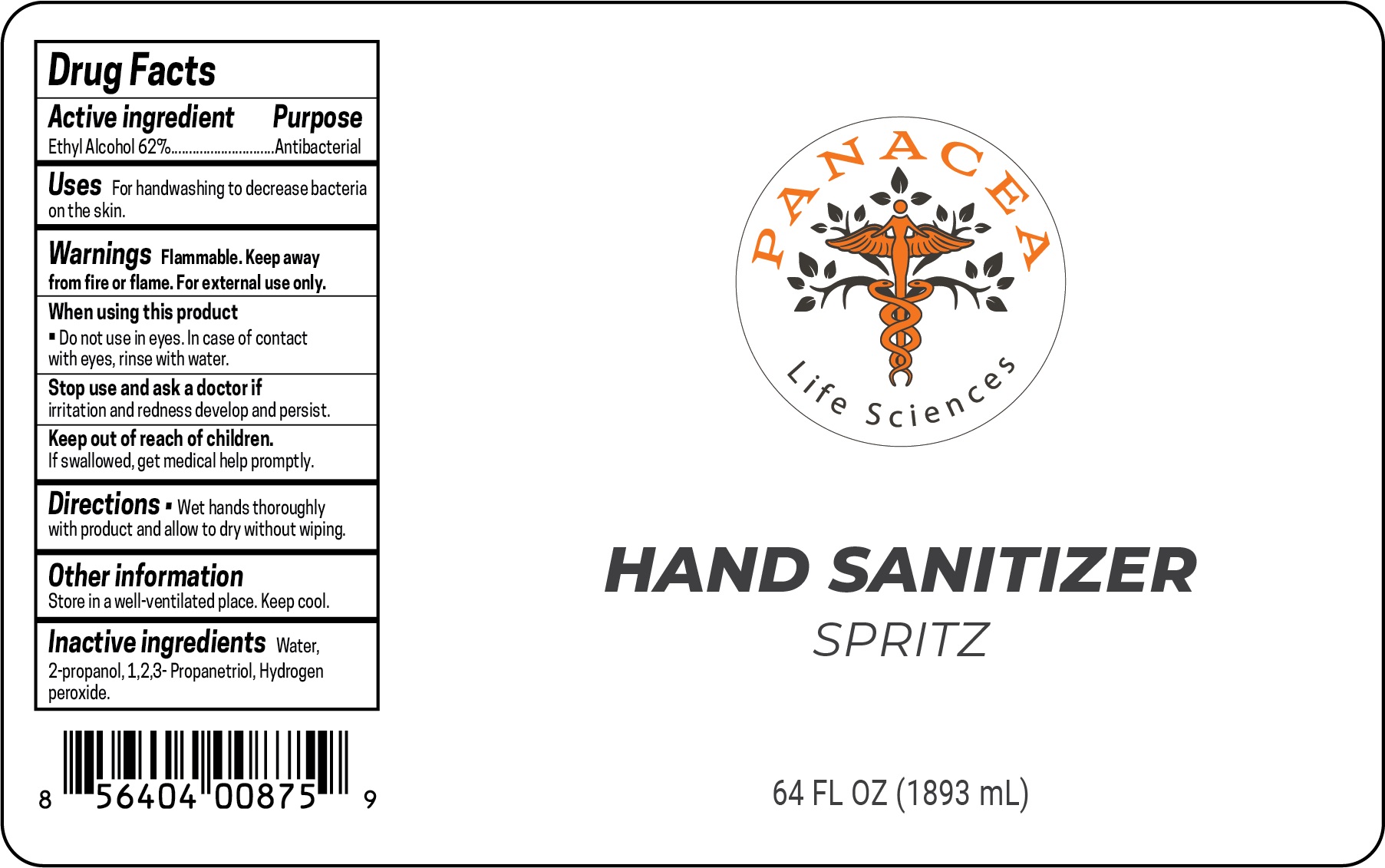 Pill image for Panacea Life Sciences Hand Sanitizer Spritz