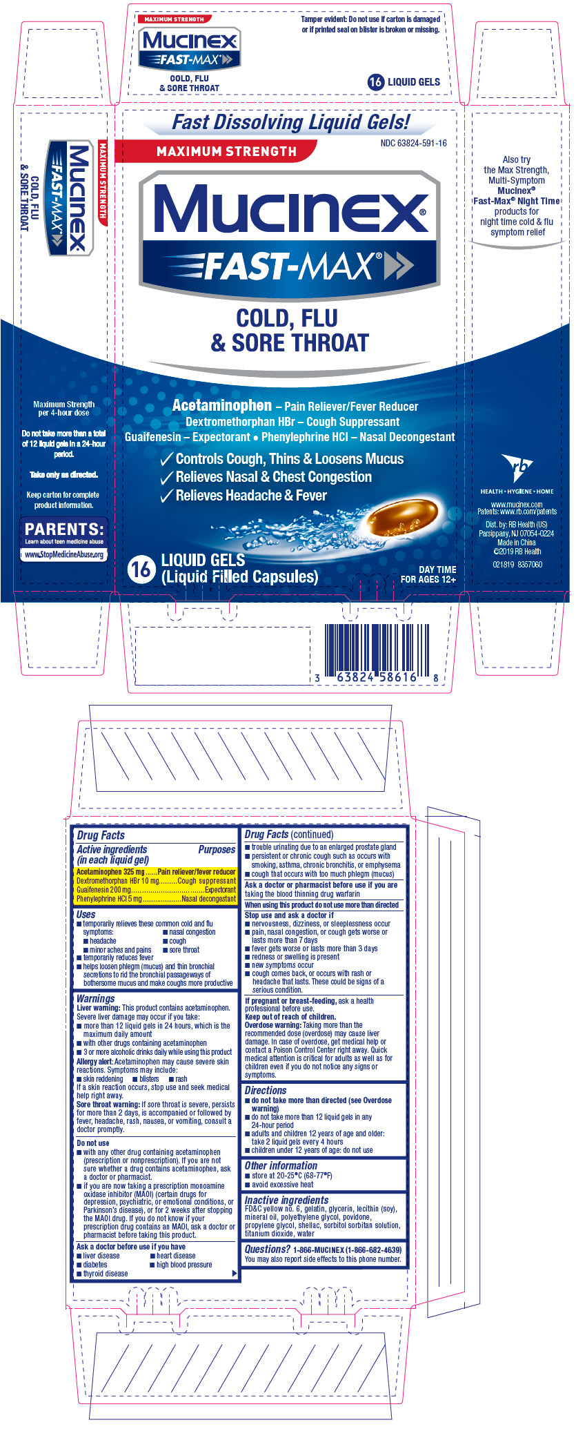 Pill image for Mucinex® Fast-max ®