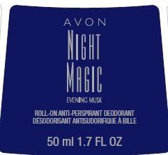 Pill image for Night Magic Anti-perspirant Roll-on Deodorant