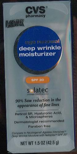 Pill image for Age Renewal Deep Wrinkle Moisturizer