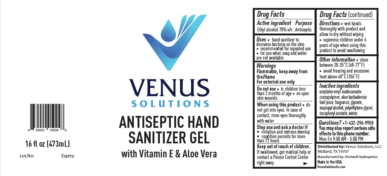 Pill image for Venus Solutions Antiseptic Hand sanitizer Gel