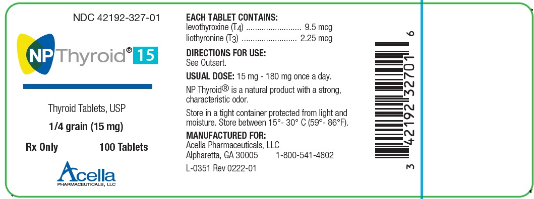 Pill image for Np Thyroid ®