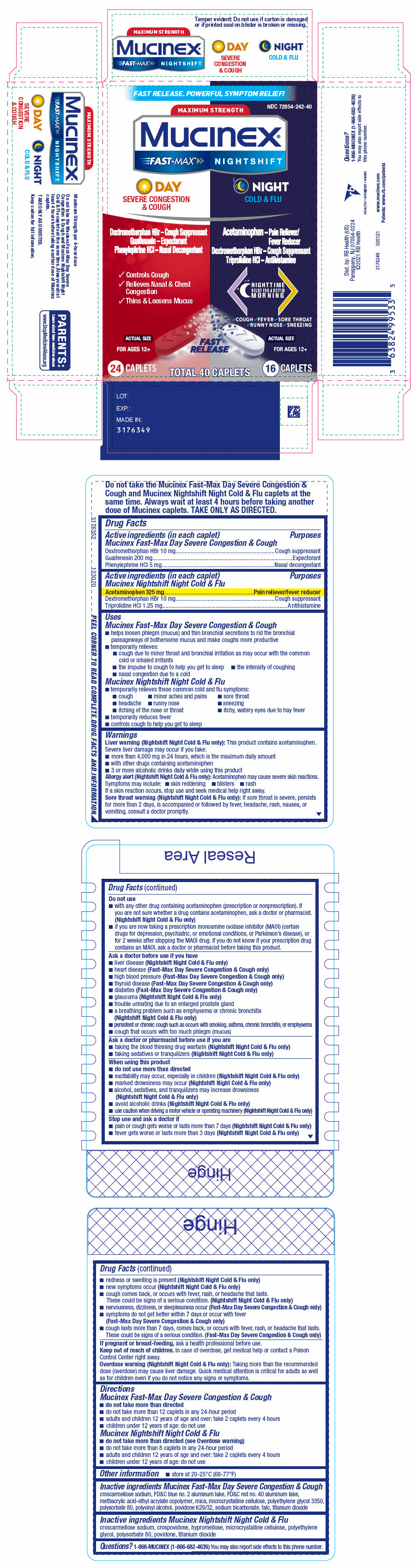 Pill image for Mucinex® Fast-max ®