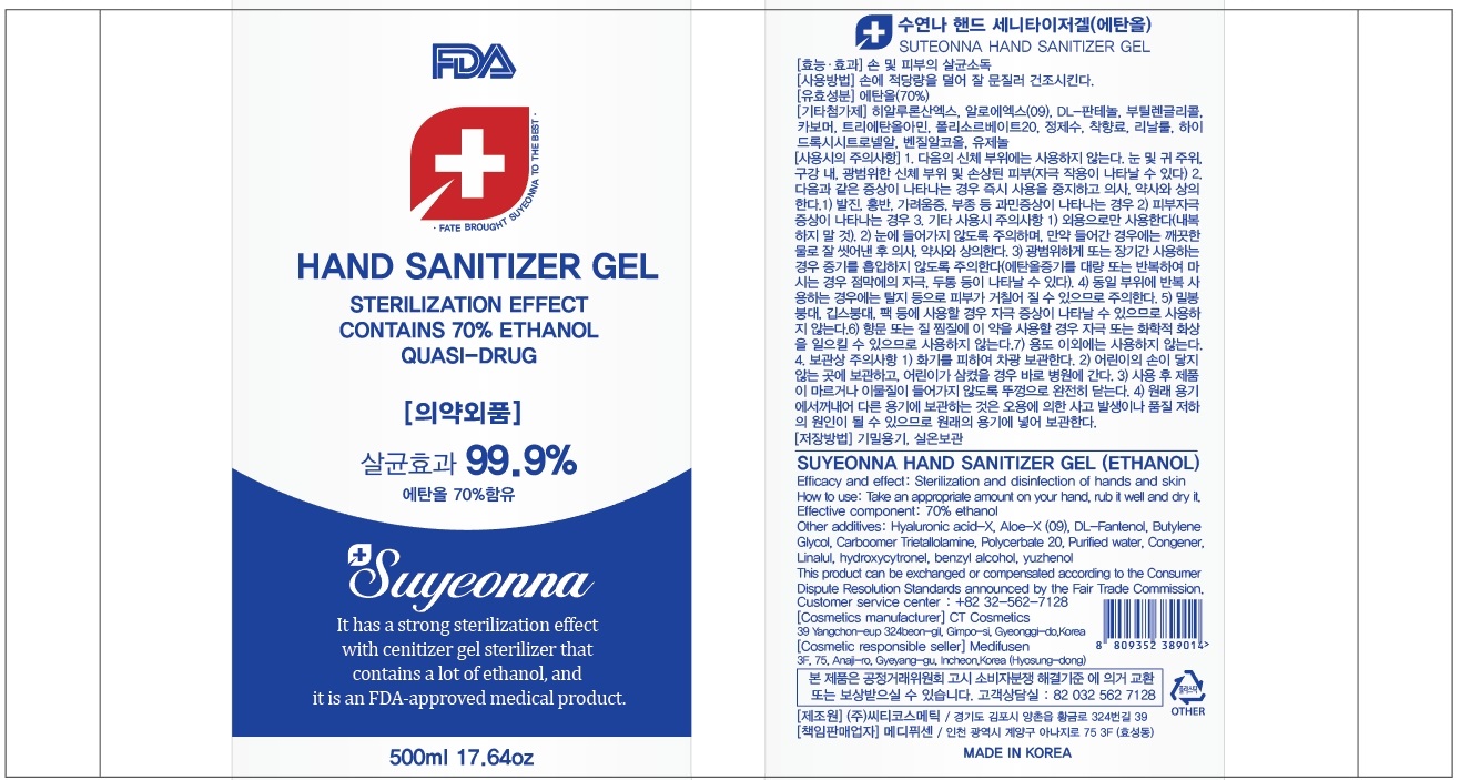 Pill image for Ct Cosmetics Co., Ltd - Hug Lets Cc Hand Sanitizer Gel(ethanol)