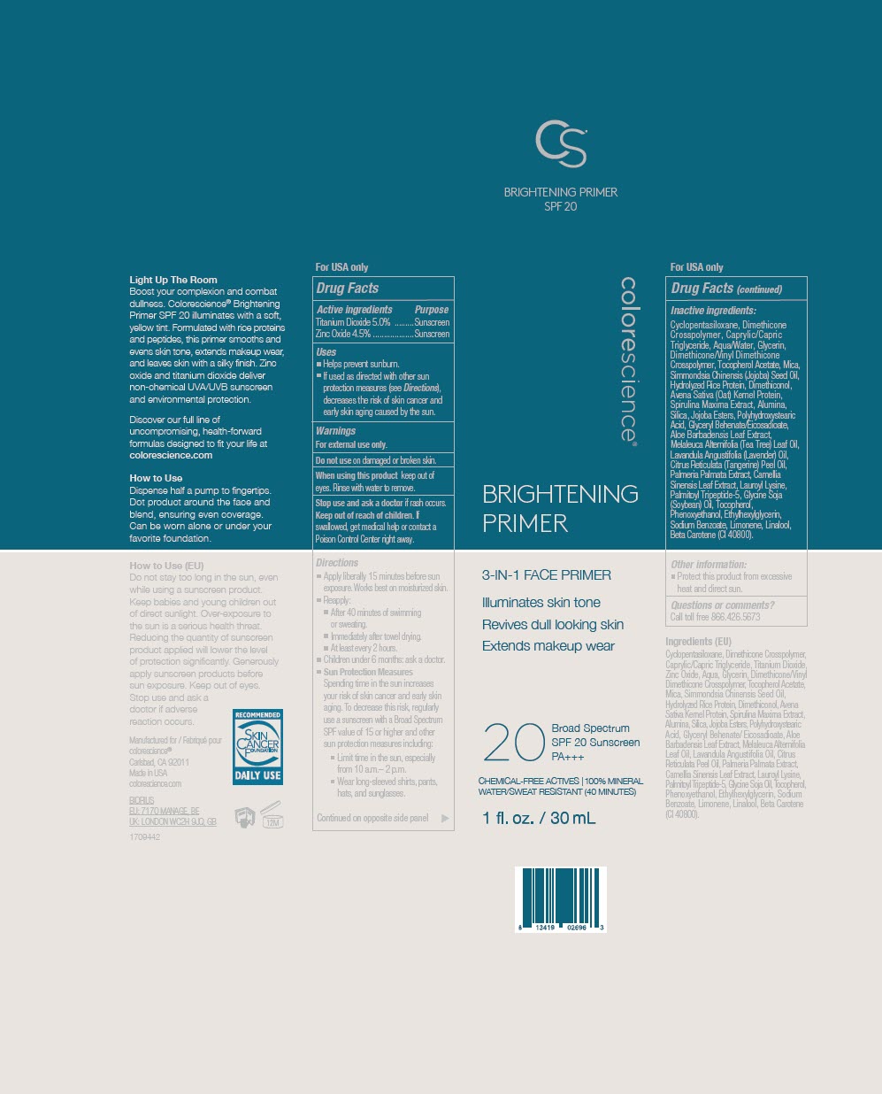 Pill image for Brightening Primer Spf 20