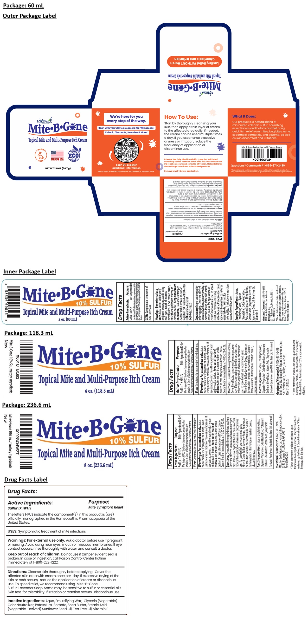 Pill image for Mite• B• Gone Topical Mite And Multi-purpose Itch Cream
