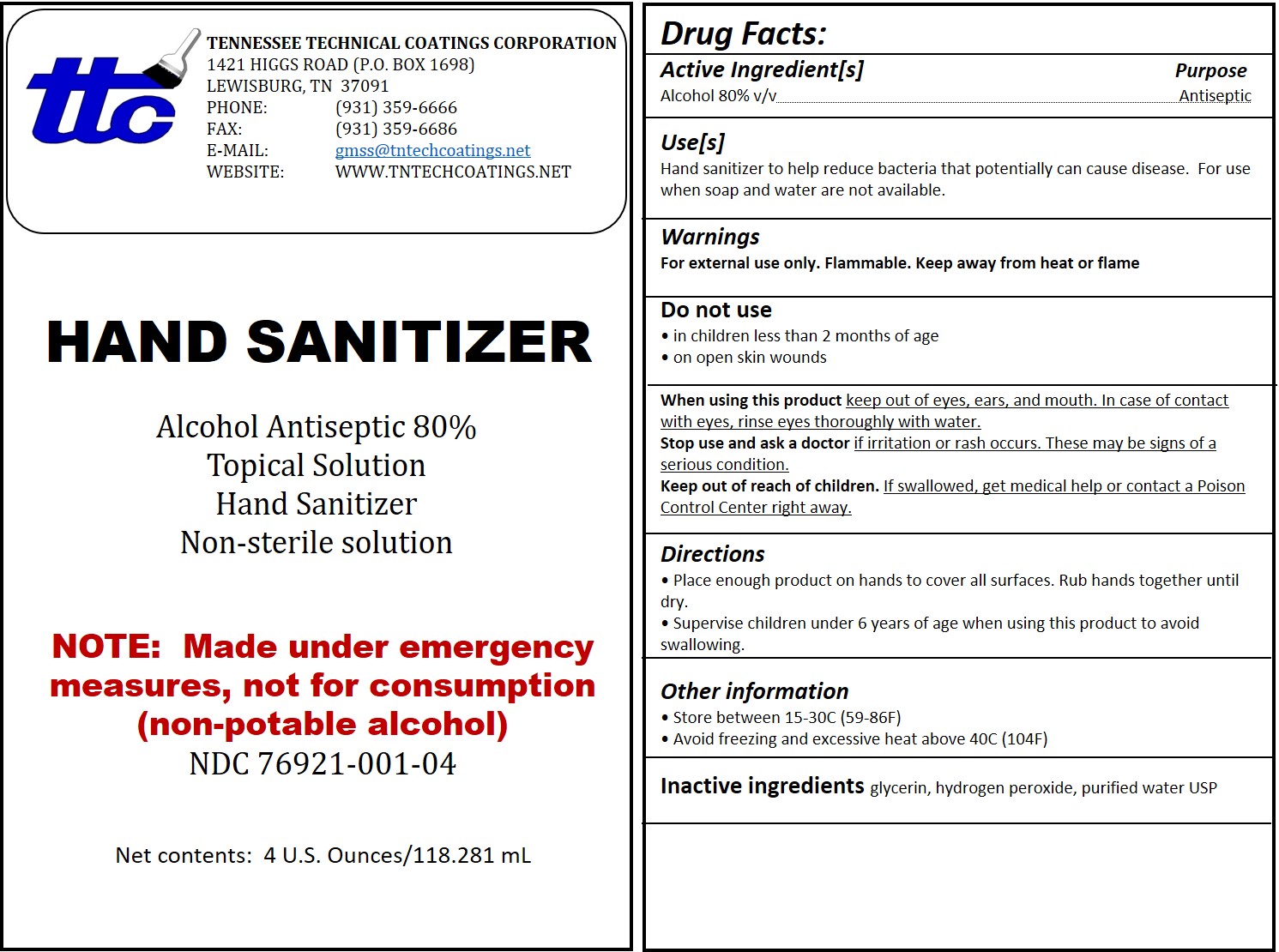 Pill image for 4.30.2020 80 Sanitizer