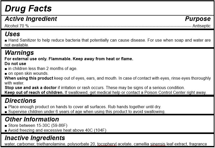 Pill image for beauty skin.co.,ltd. - white celeb safe plus gel (ethanol)