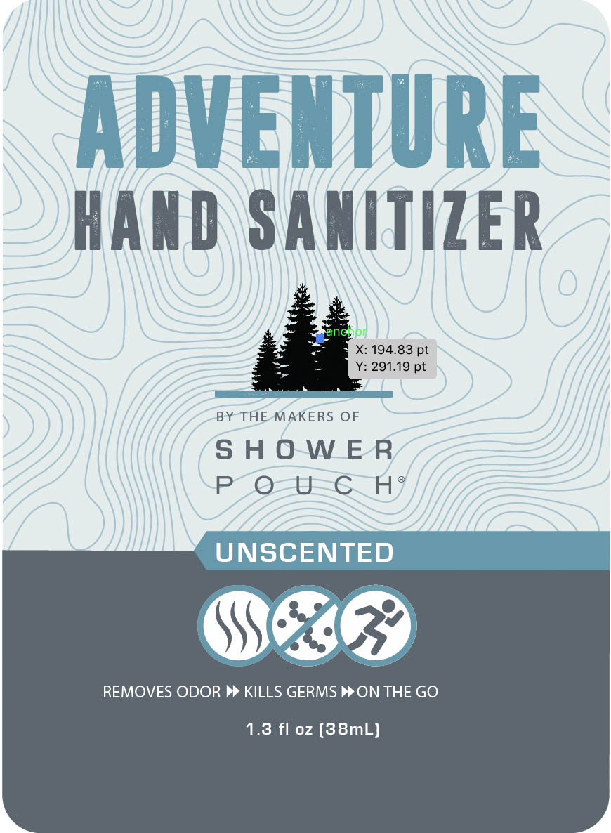 Pill image for Adventure Hand Sanitizer 60% Ethyl Alcohol Unscented