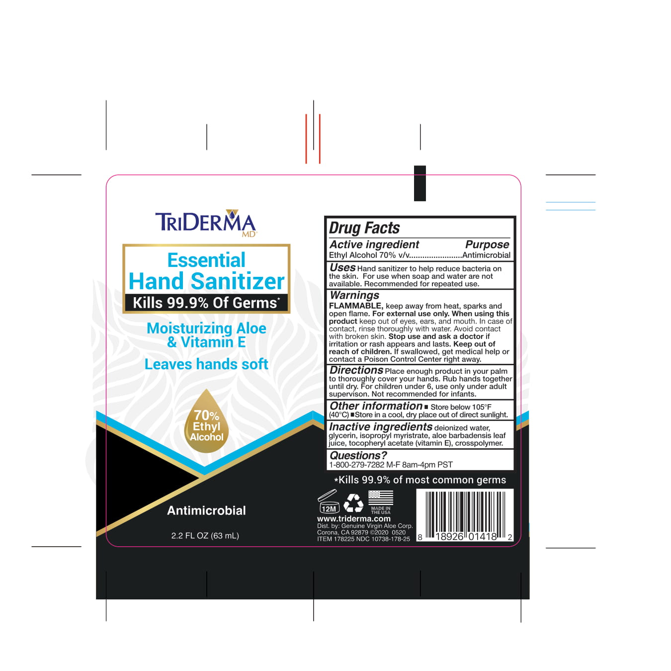 Pill image for Triderma Md ®
