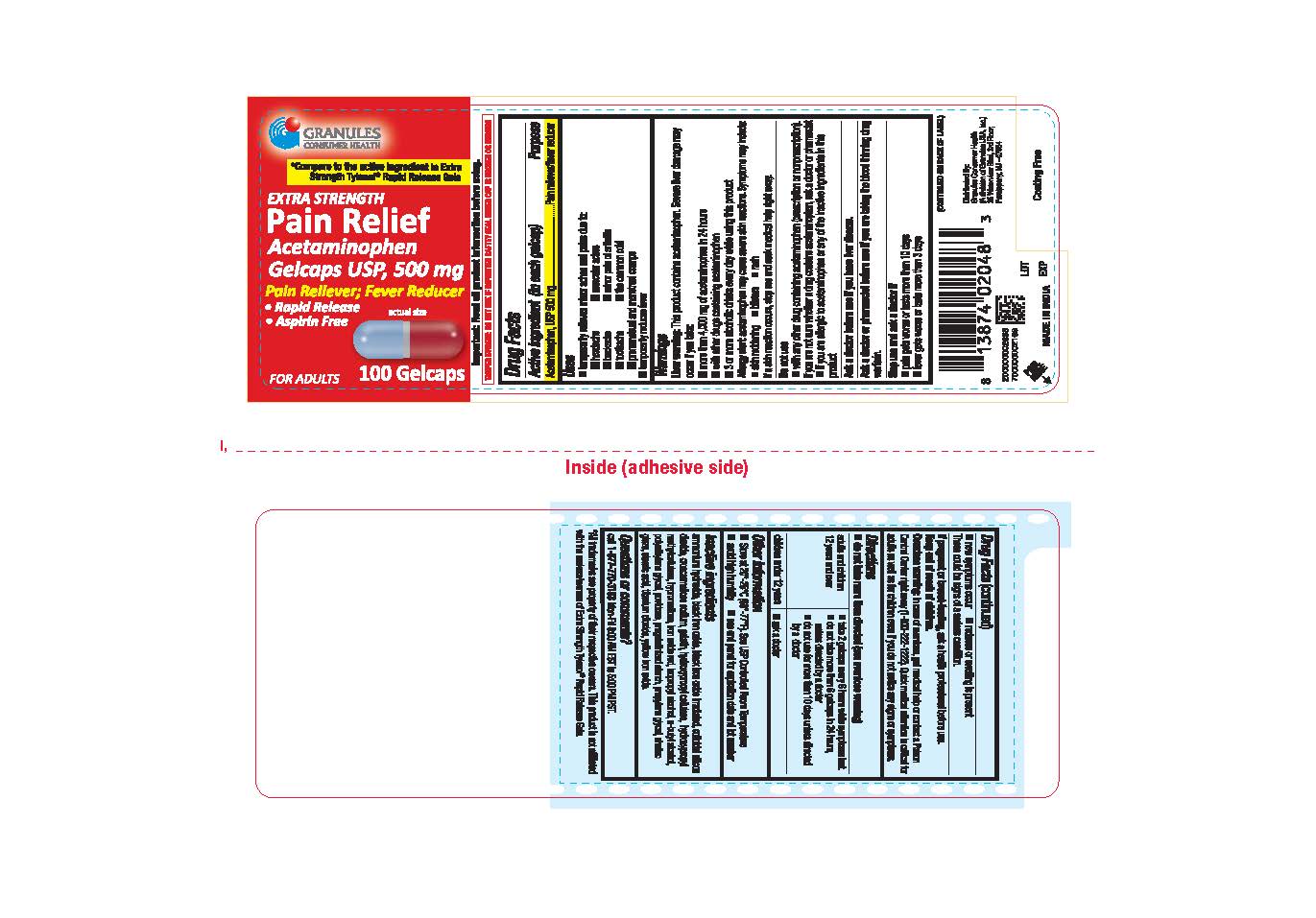 Pill image for Extra Strength