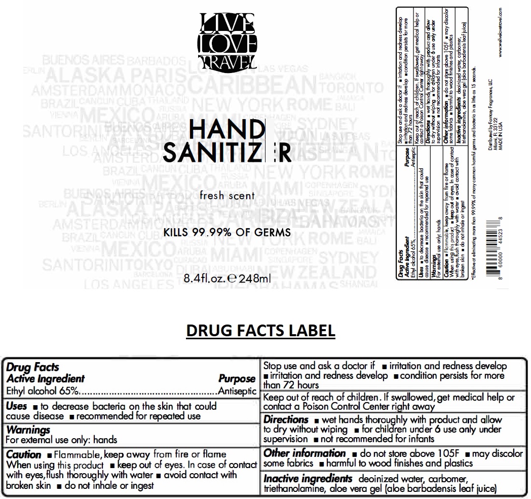 Pill image for Live Love Travel Hand Sanitizer