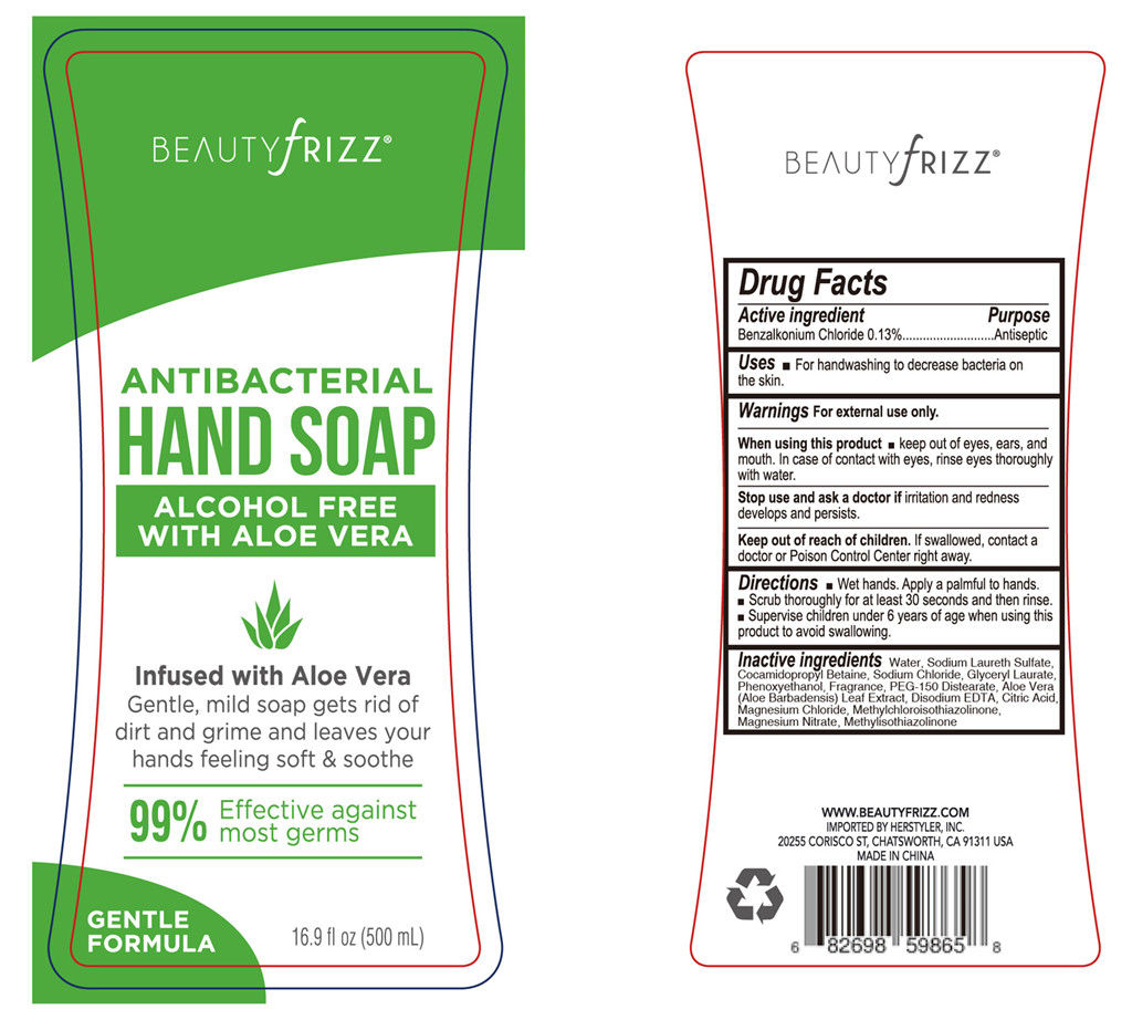 Pill image for Beautyfrizz Hand Sanitizer Bzk Aloe