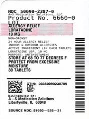 Pill image for Loratadine Allergy Relief