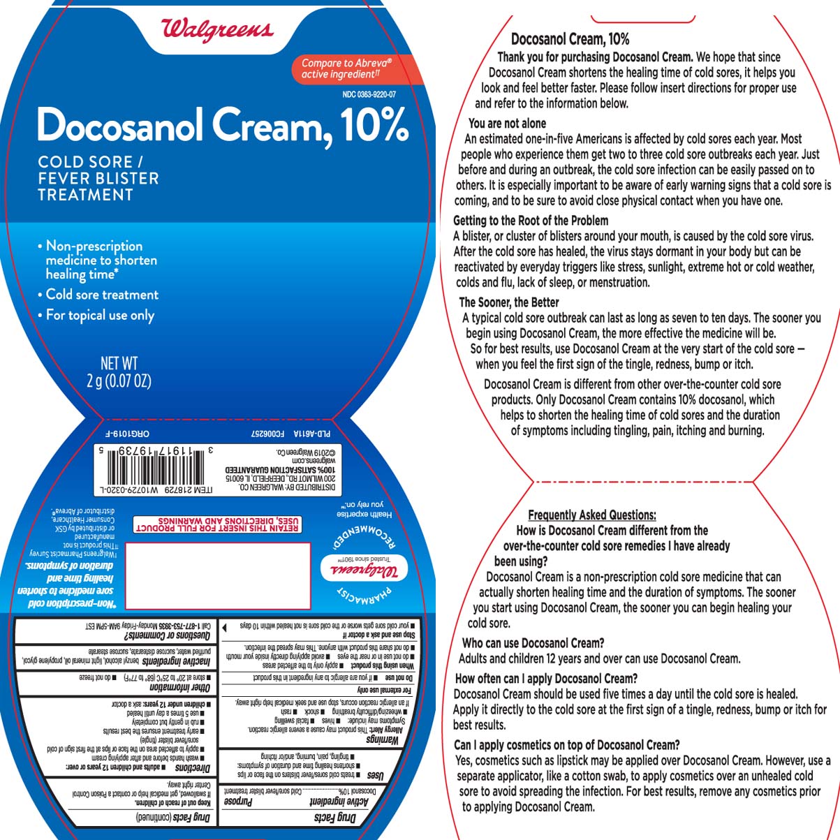 Pill image for Docosanol Cream, 10%