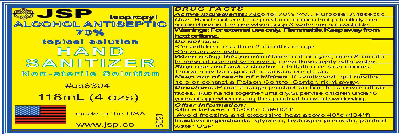 Pill image for Jsp Hand Sanitizer 70%