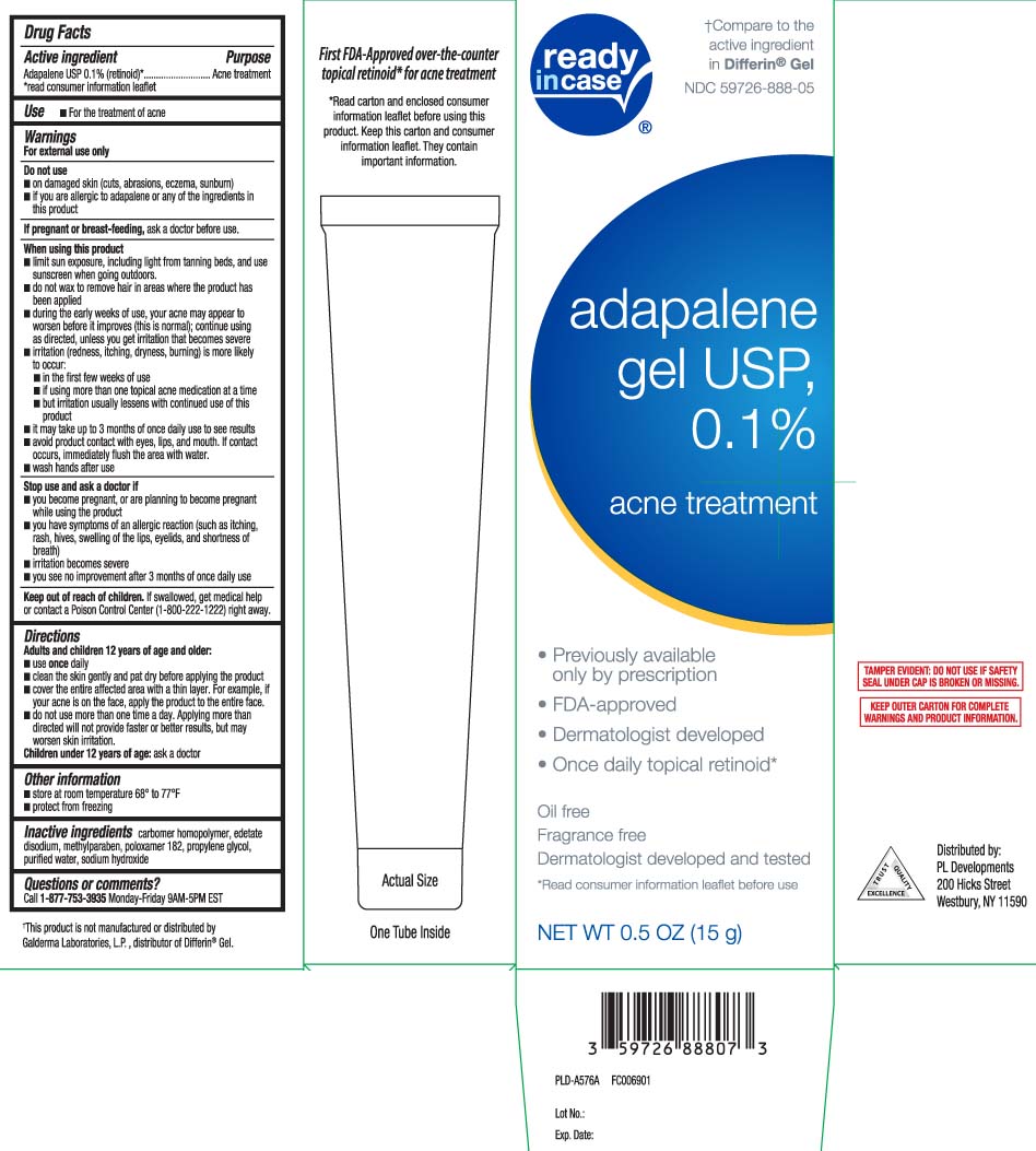 Pill image for Adapalene Gel Usp 0 1 Percent