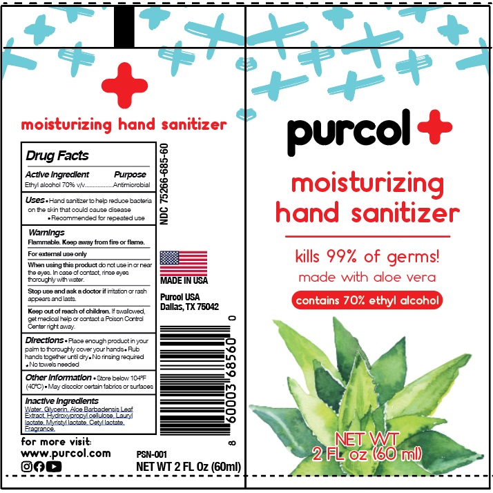 Pill image for Purcol Moisturizing Hand Sanitizer