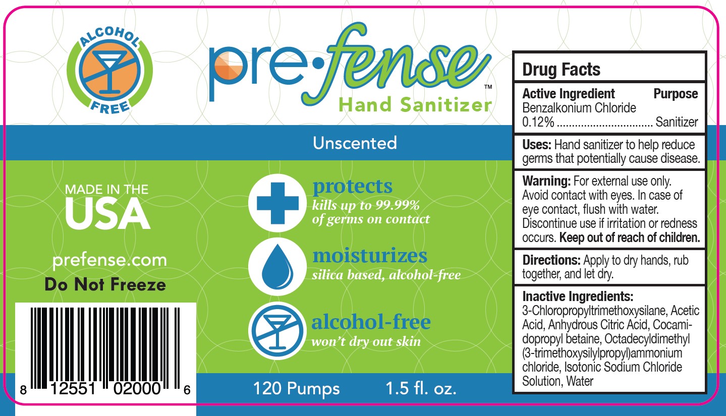 Pill image for Prefense Unscented Hand Sanitizer
