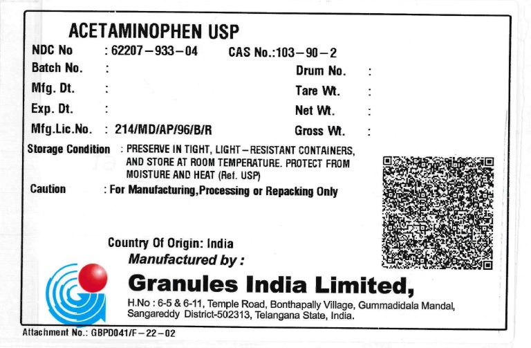 Pill image for Acetaminophen, Usp