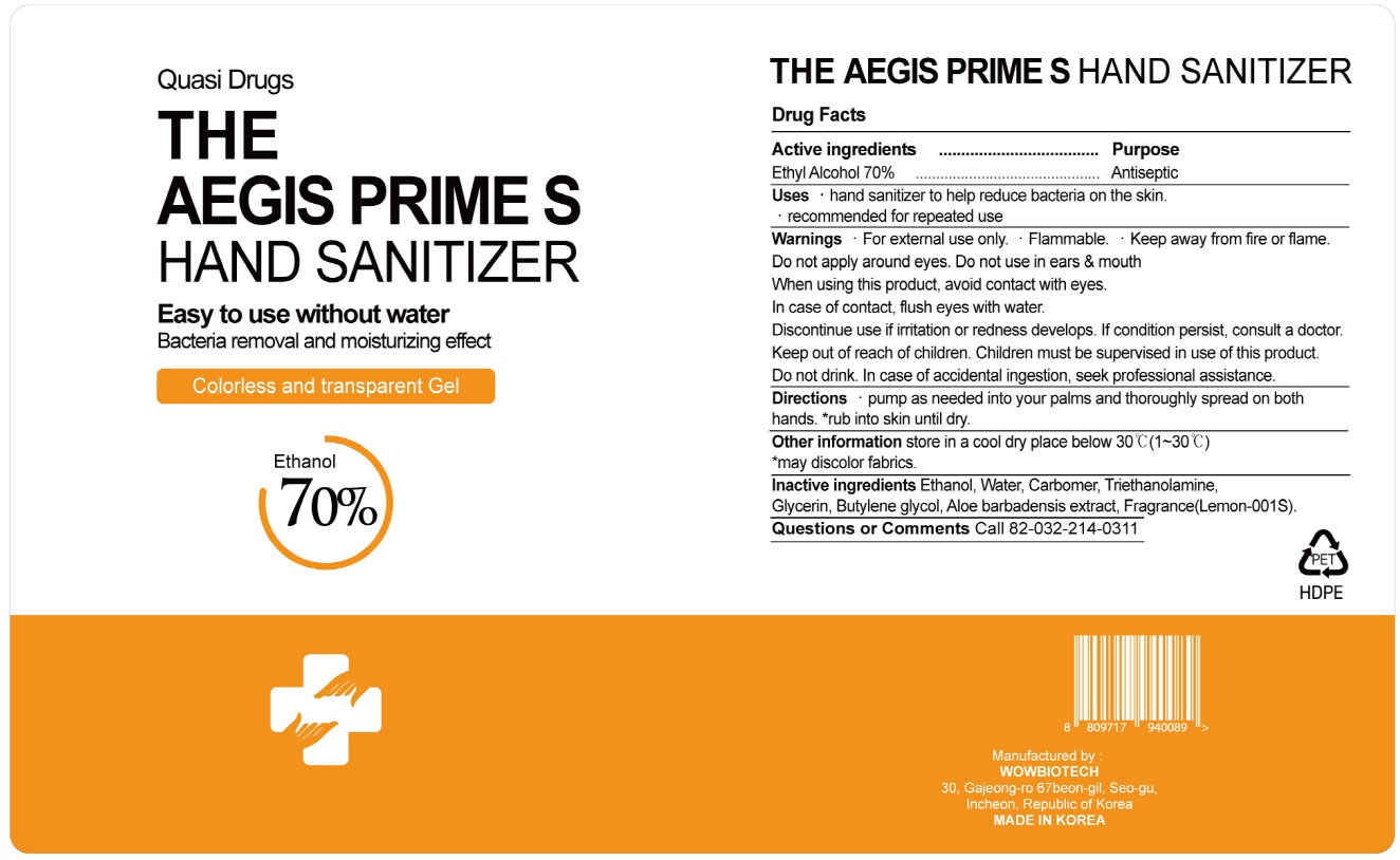 Pill image for wowbiotech - the aegis prime s hand sanitizer